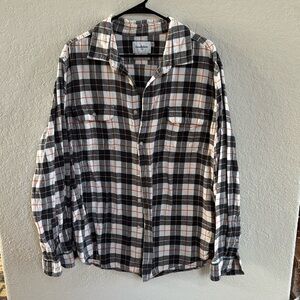 Men's Plaid Button Down Shirt